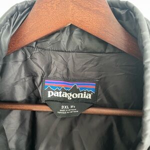 Men’s Patagonia black xxxl nano puff vest. Like new!